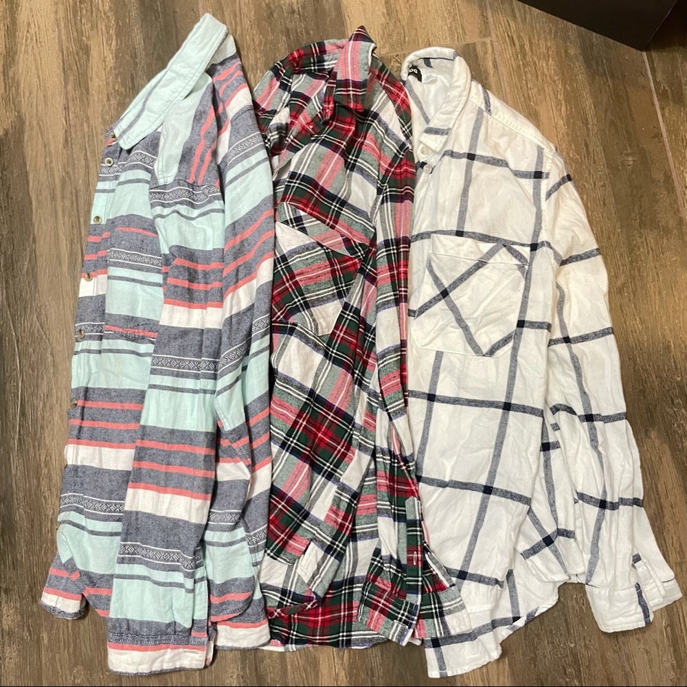 URBAN OUTFITTERS BDG FLANNEL BUNDLE SIZE L